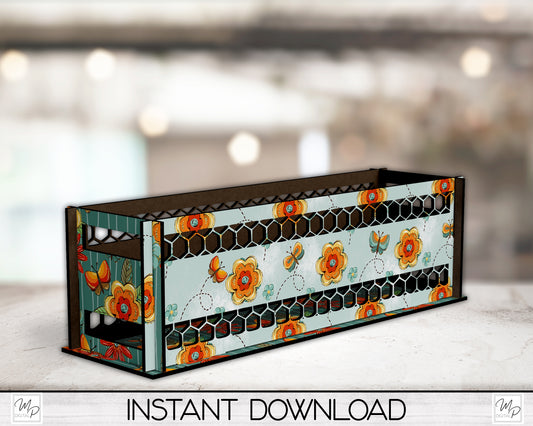 Butterfly Box PNG Sublimation Design for the Farmhouse Centerpiece MDF Box Digital Download