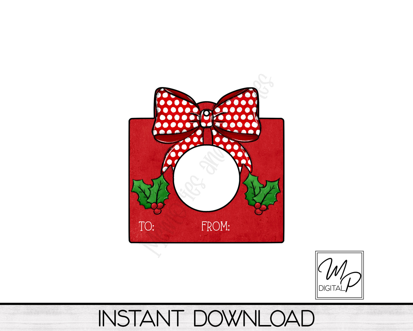 Christmas Gift Play Doh Gift Ornament PNG Design, Stocking Stuffer Sublimation Design Download