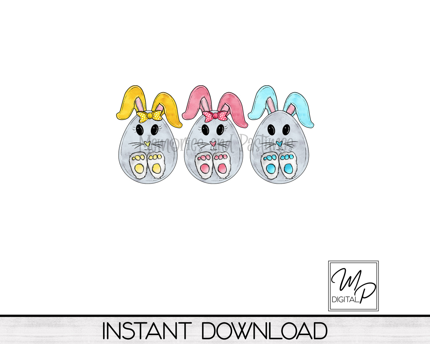 Easter Bunny Egg PNG Design for Sublimation of Earrings Bundle, Digital Download