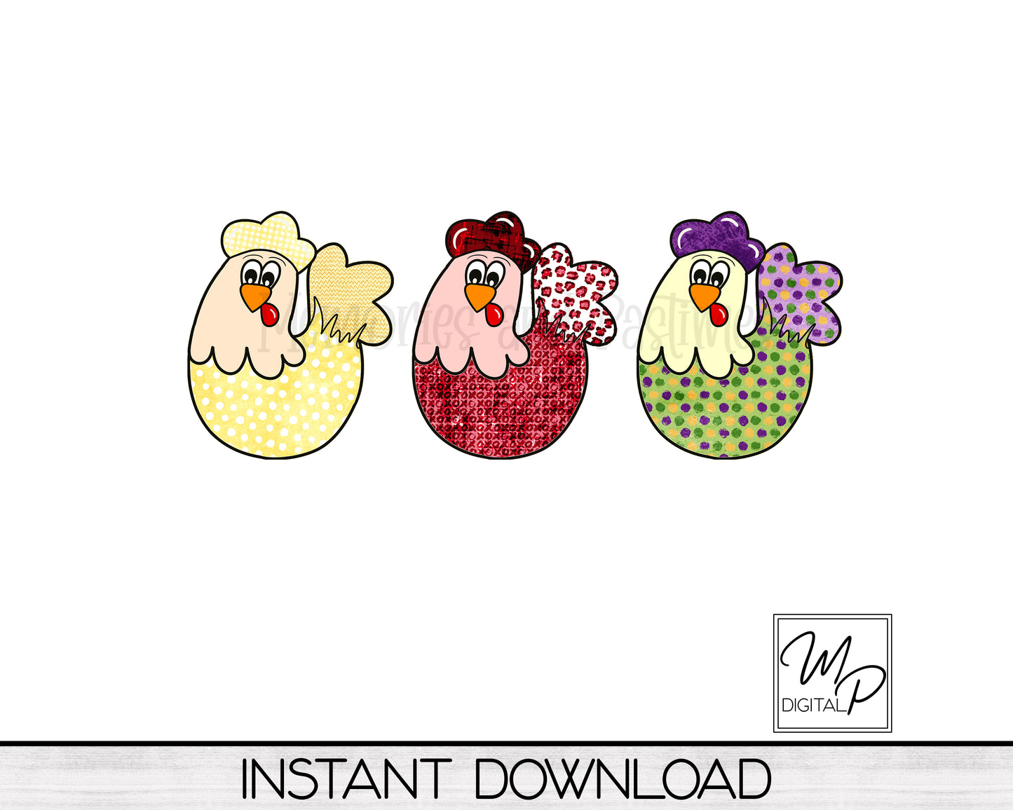 Chicken Holiday Bundle PNG Designs for Sublimation of Earrings, Digital Download