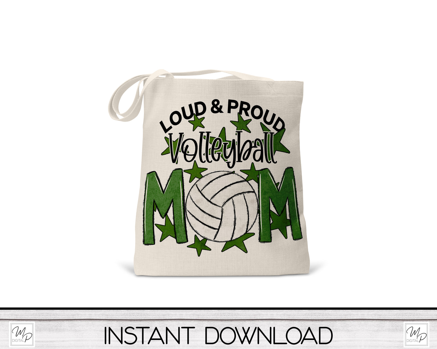 Volleyball Mom Bundle PNG Sublimation Design for T-Shirts, Totes, Car Charms, Digital Download