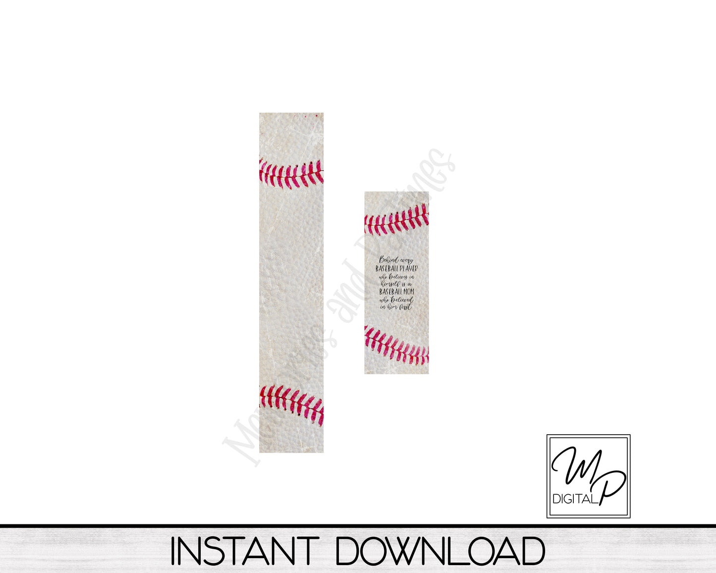 Baseball Mom PNG for Sublimation of Watchbands, Digital Download