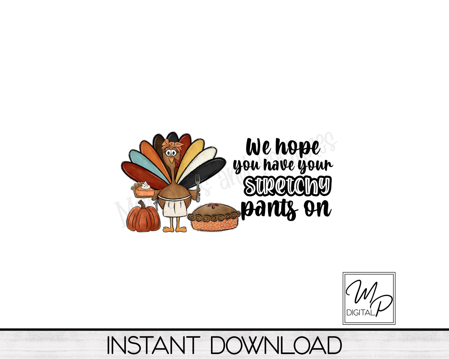 Thanksgiving Turkey Door Mat Design for Sublimation, Digital Download