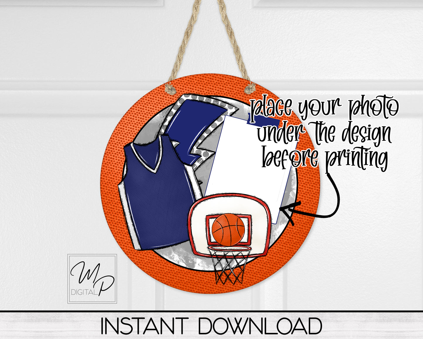 10 Colors Basketball PNG Digital Download for Sublimation of Ornaments, Wall Hanging, Keychains