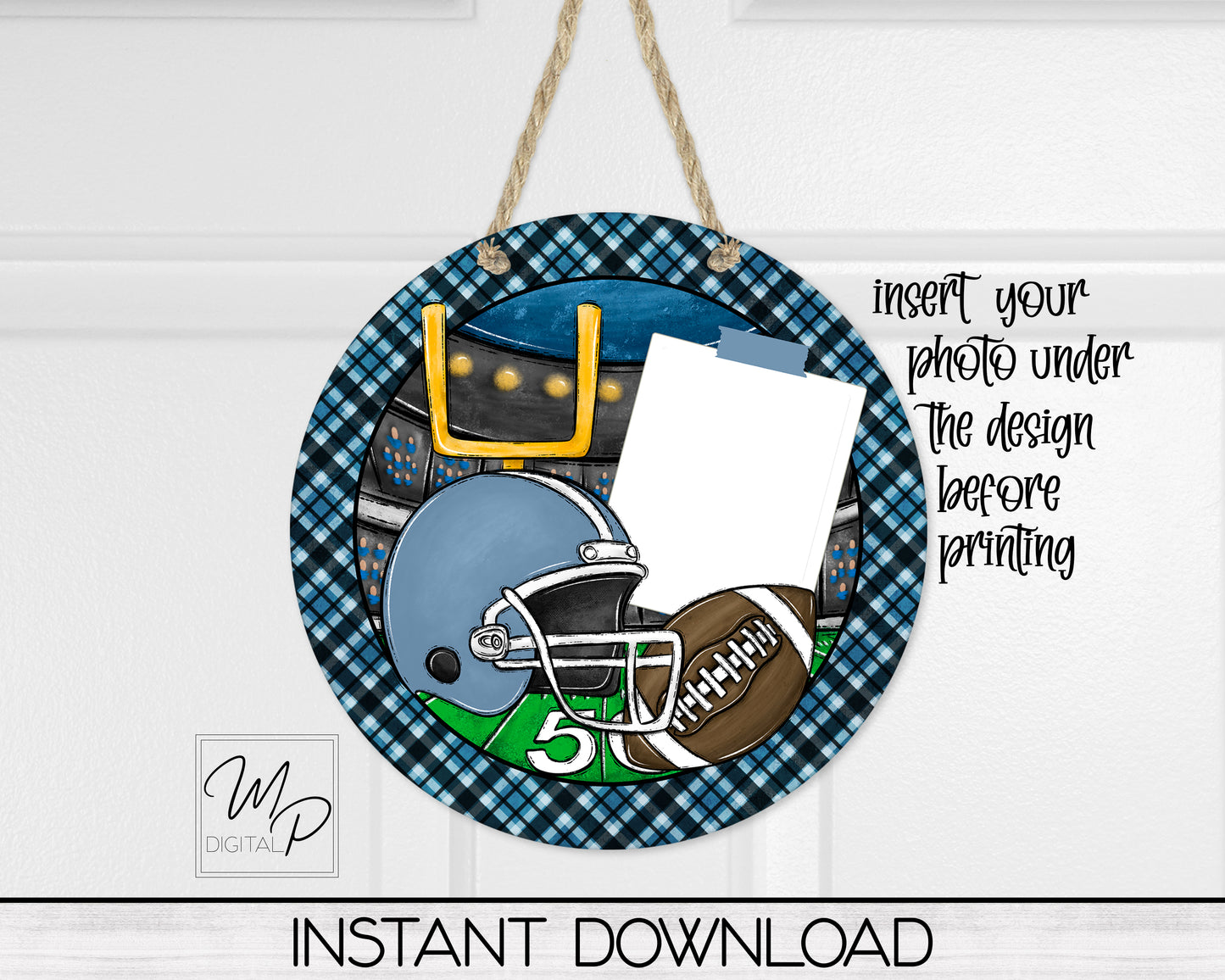 10 Colors Football PNG Digital Download for Sublimation of Ornaments, Wall Hanging, Keychains