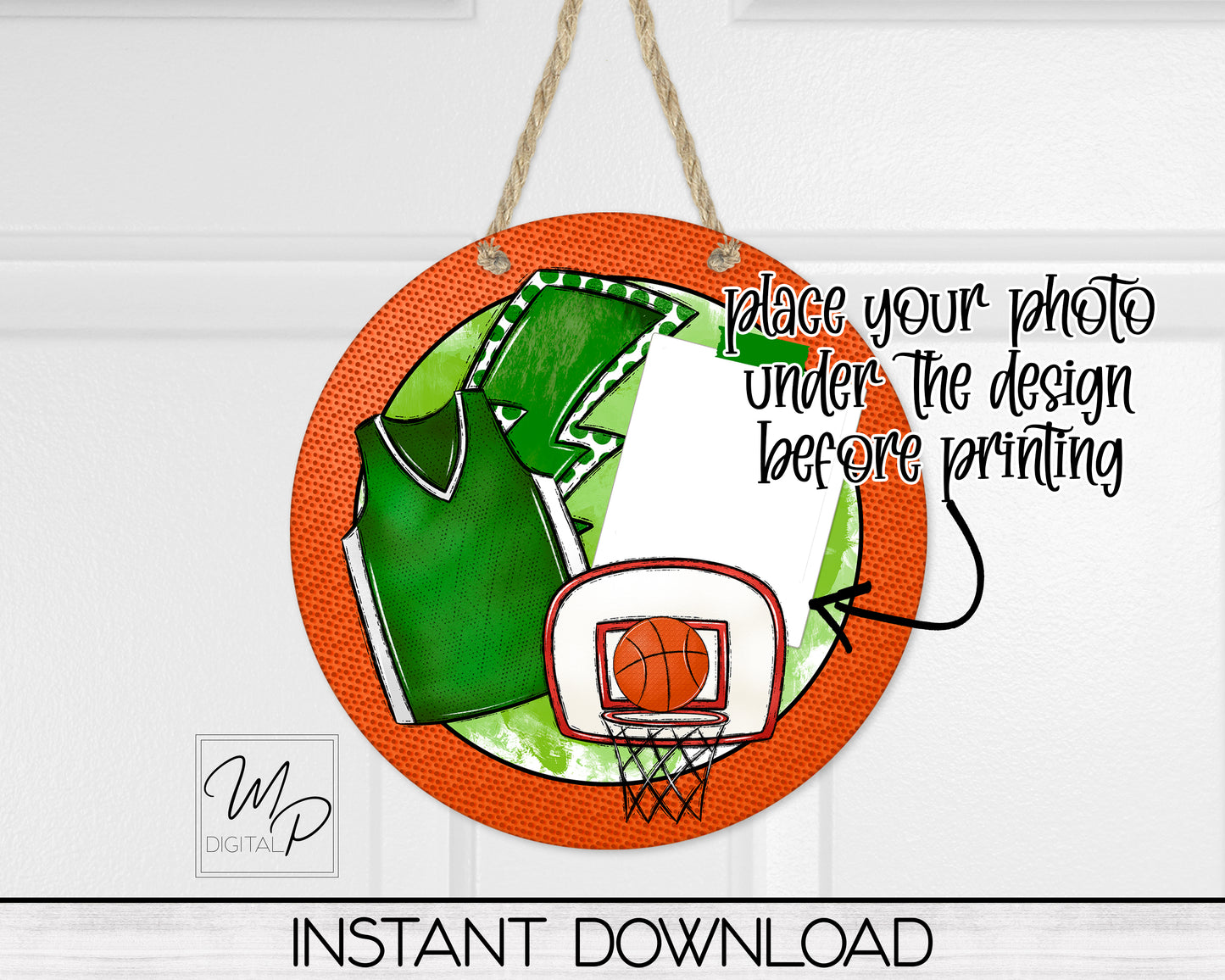 10 Colors Basketball PNG Digital Download for Sublimation of Ornaments, Wall Hanging, Keychains