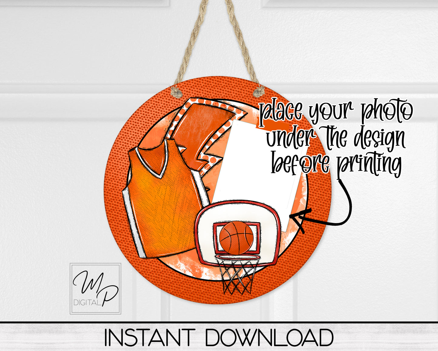 10 Colors Basketball PNG Digital Download for Sublimation of Ornaments, Wall Hanging, Keychains