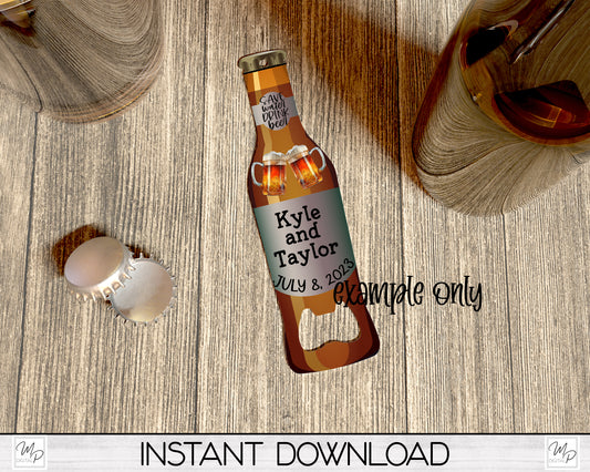 Beer Bottle Opener PNG Sublimation Bar Key Design Download