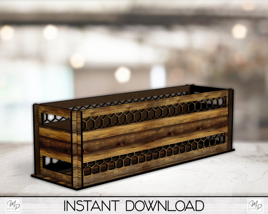 Wood Box PNG Sublimation Design for the Farmhouse Centerpiece MDF Box Digital Download