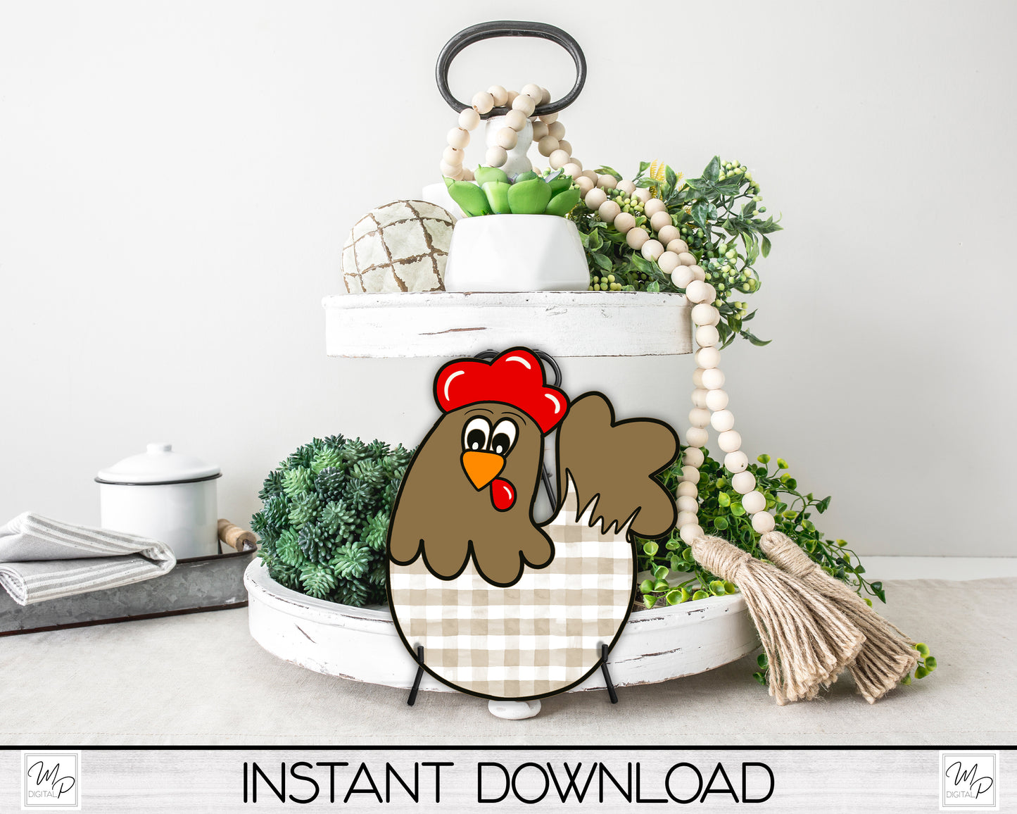 Chicken PNG Design for Sublimation, Digital Download