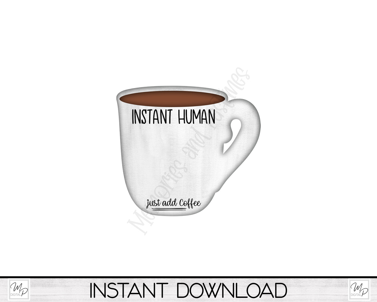 Multiple Coffee Pod Holder, Coffee Mug PNG Sublimation Design, Coffee Cup, Digital Download