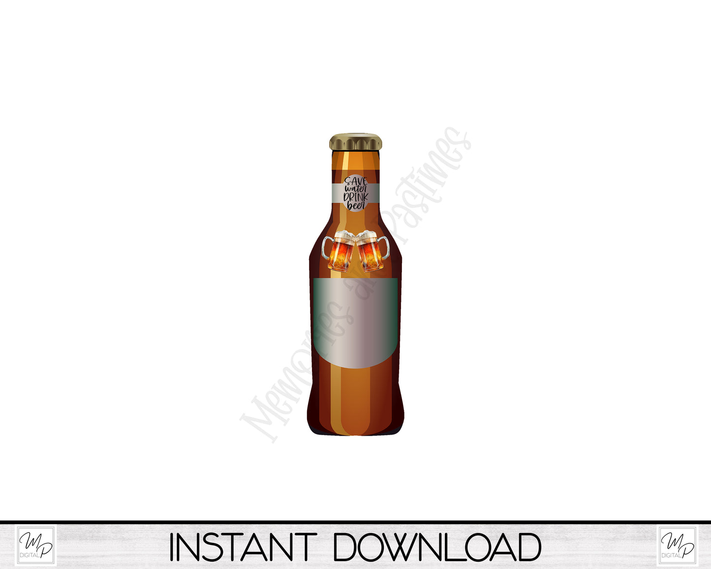 Beer Bottle Opener PNG Sublimation Bar Key Design Download