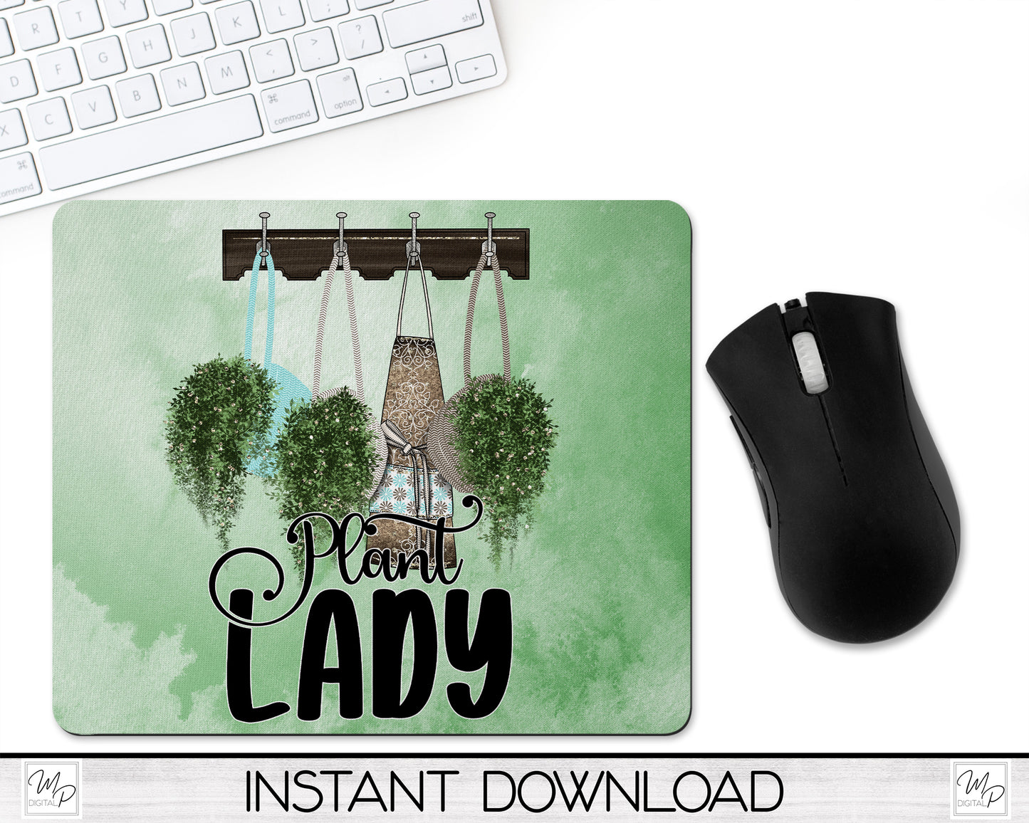 Plant Lady 20oz Skinny Tumbler PNG Sublimation Design, Tumbler Digital Download