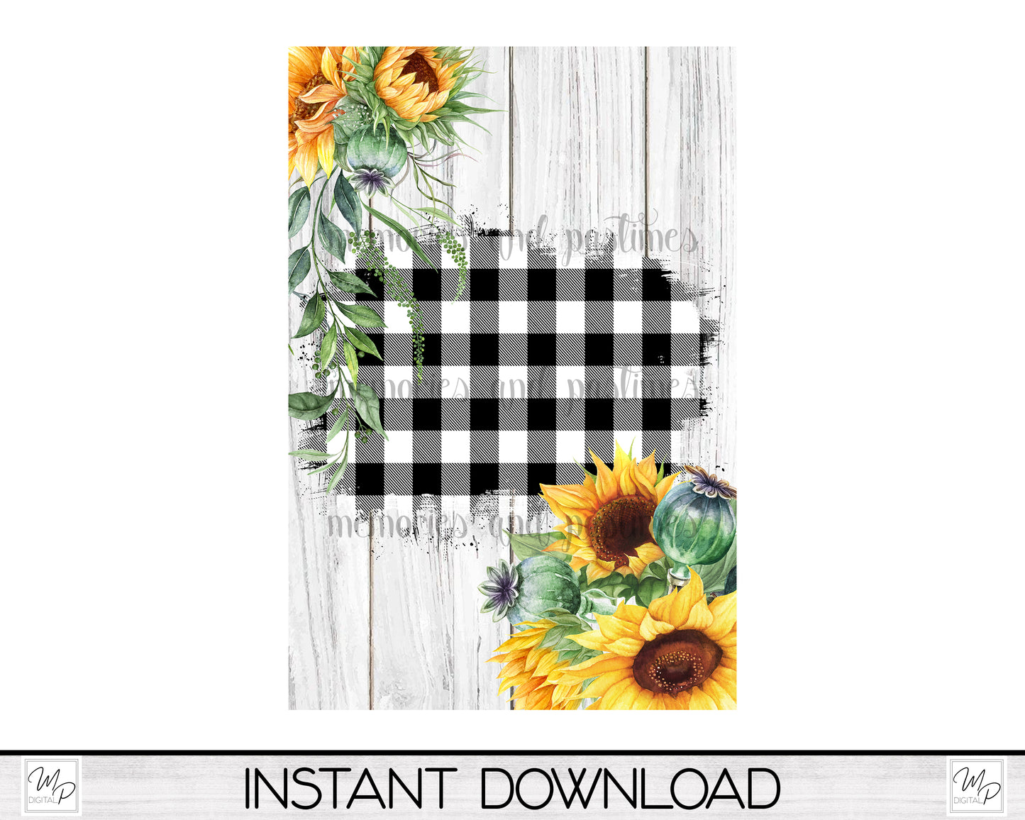 Farmhouse Sunflower Garden Flag PNG for Sublimation Design, Digital Download